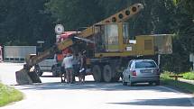 Příjezd do Kolína v lokalitě Šťáralka se ve středu řidičům uzavřel