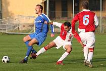 Z utkání FK Kolín - Kunice (2:2).