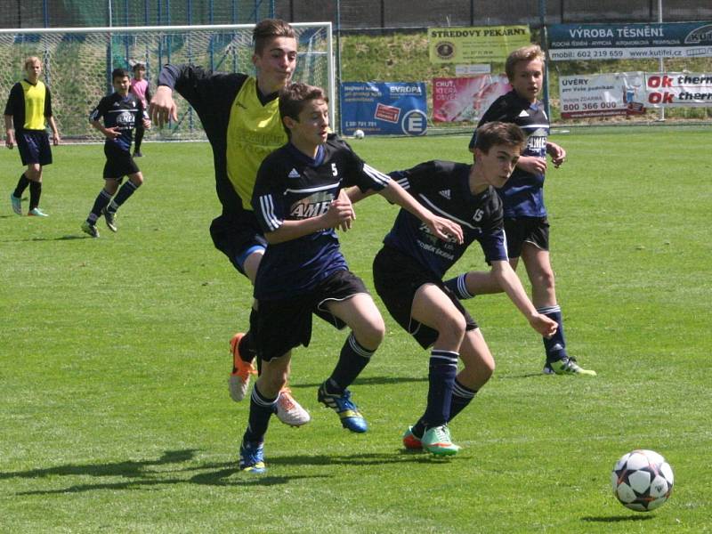 Z utkání FK Kolín U14 - Cidlina (0:4).