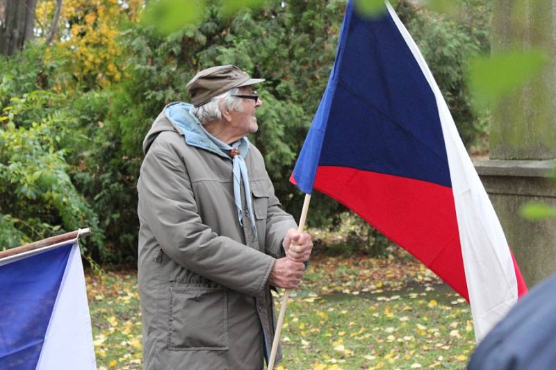 Českobrodští si připomínali vznik Československa.  