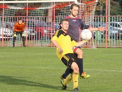 Z utkání Jestřabí Lhota - Žiželice (2:2, PK 1:4).