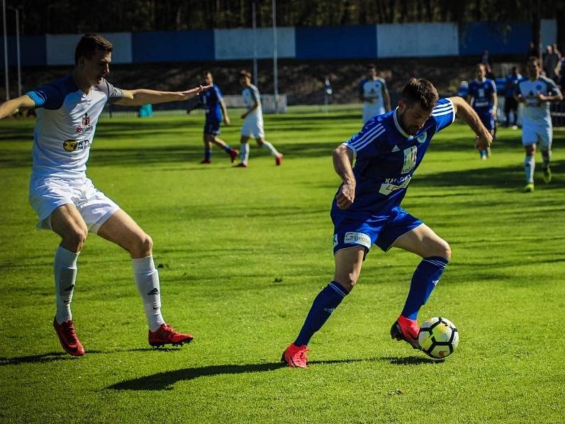 Z utkání FK Kolín - Turnov (6:0).