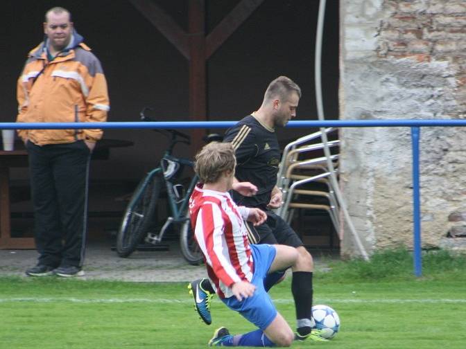 Z utkání Polepy - Liblice (1:0).