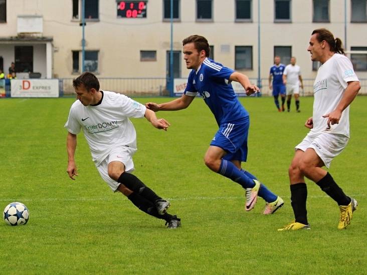 Z utkání Český Brod B - Luštěnice (0:0, PK 2:4).