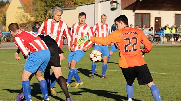 Z utkání Tuchoraz - Liblice (1:0).