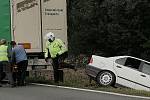 Dvě malé děti,  jedna žena ve vysokém stupni těhotenství a řidič. Ti tvořili posádku automobilu BMW, který v pondělí 30. srpna 2010 po poledni havaroval mezi Novou Vsí I a Pňovem na Kolínsku. Jako zázrakem vyšli všichni bez zranění.