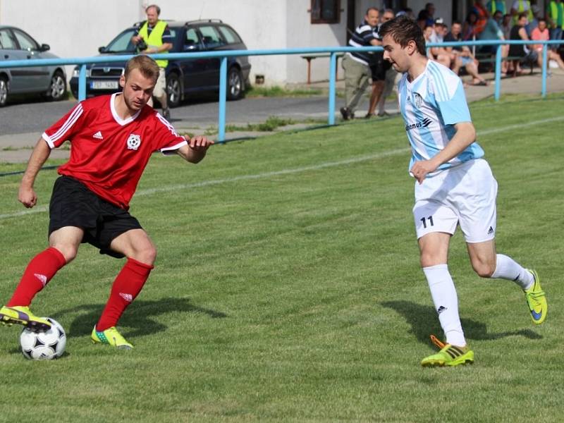 Z utkání Tuchoraz - Sadská (2:1).