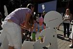 Dětské odpoledne v rámci kolínského festivalu filmu na Kmochově ostrově