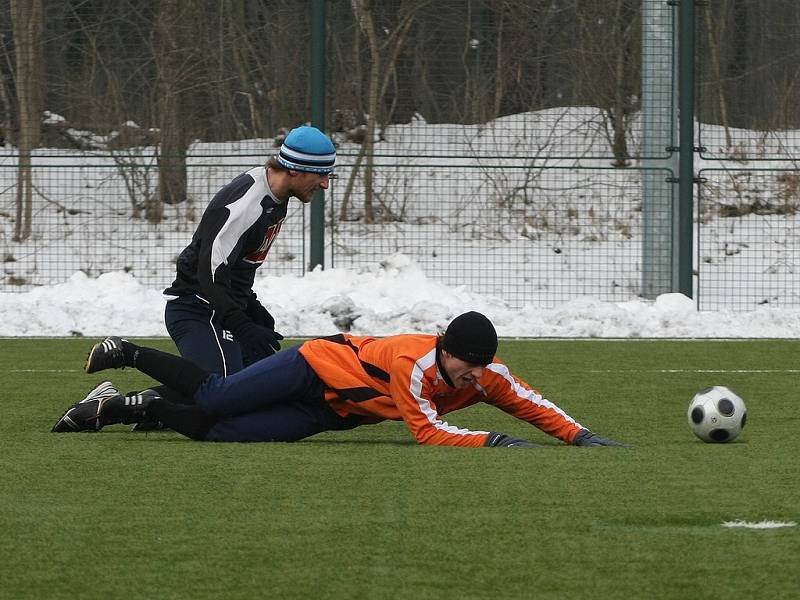 Z přípravného utkání FK Kolín - Čáslav B (2:1).