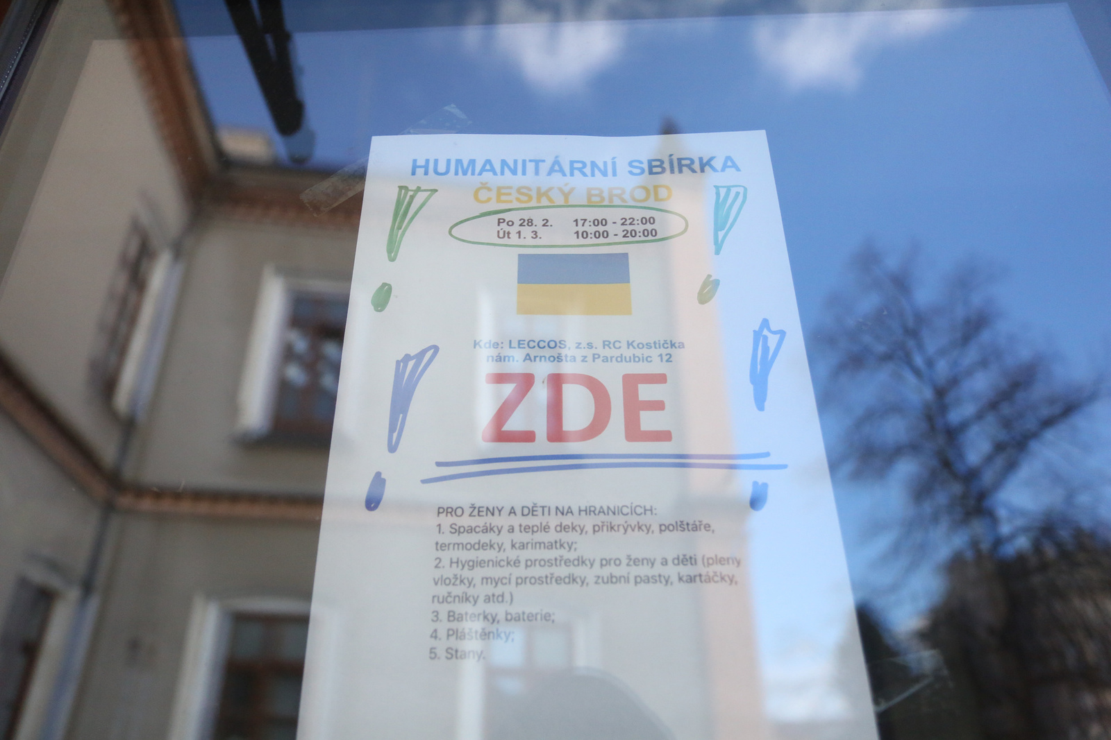 Kolín, Pečky, Český Brod. Region se připojil k humanitárním sbírkám pro  Ukrajinu - Kolínský deník
