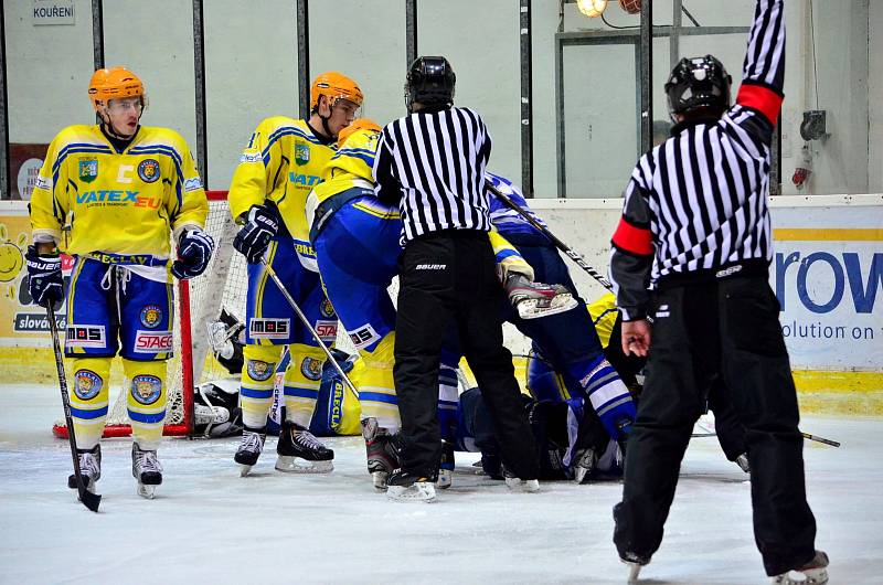 Z utkání II.NHL Břeclav - Kolín (5:3).