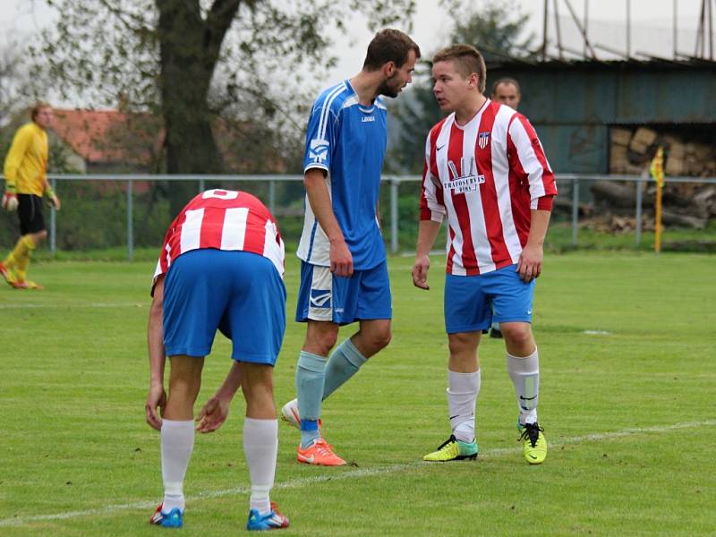 Z utkání Liblice - Tuchoraz (3:0).