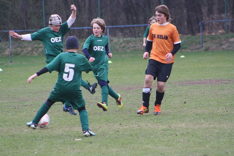 Z utkání FK Kolín U12 - Letohrad (3:2).