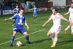 Z utkání FK Kolín - Třinec (1:1).