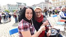 Vinný košt na Karlově náměstí v Kolíně