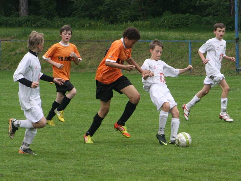 Z utkání FK Kolín U13 - Hradec Králové (4:8).