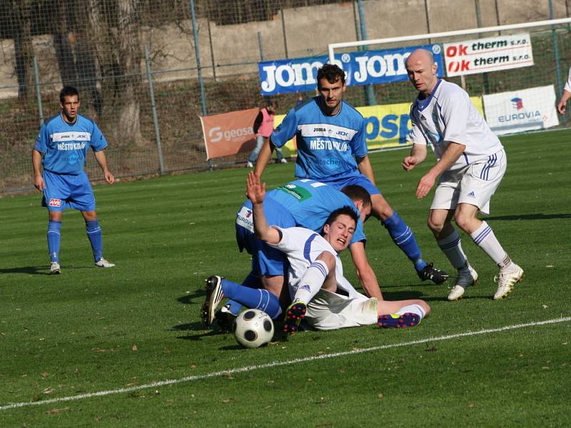 Z utkání FK Kolín - Nový Bydžov (3:0).