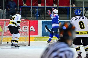 Z utkání play off II. ligy; Kolín - Moravské Budějovice 4:5 sn