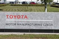 Kolínská automobilka Toyota.