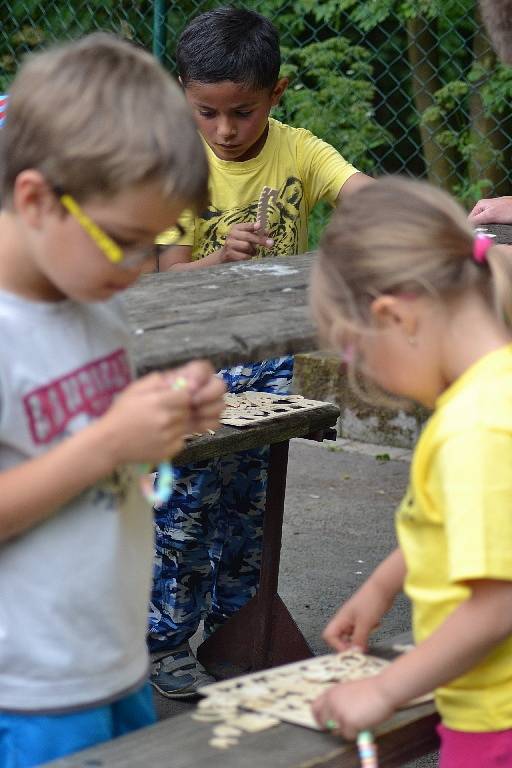 Děti si užily soutěže i tancování