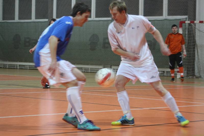 Z utkání SKP Kolín - FC O.K. Kladno (8:7). 