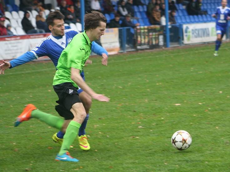 Z utkání FK Kolín - Most (2:0).