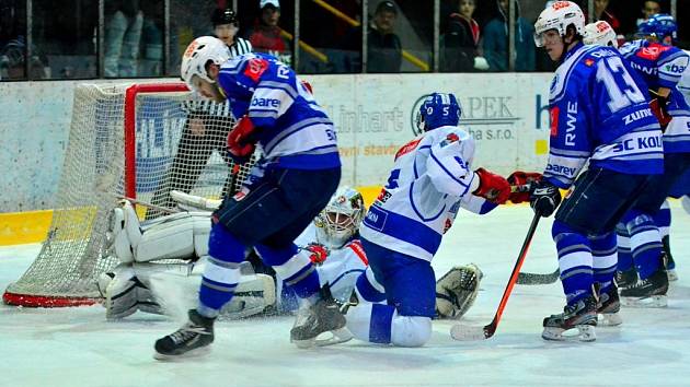 Z utkání semifinále play off Kolín - Tábor 3:2