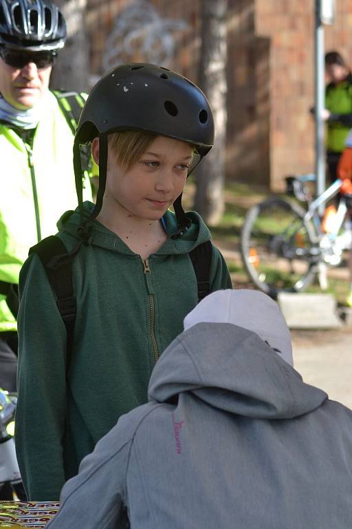 První cyklovyjížďka a slavnostní zahájení provozu Cyklistického centra v Kolíně