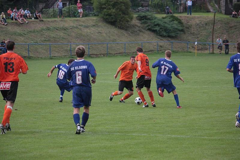 Z utkání Polepy - SK Kladno B (1:3)