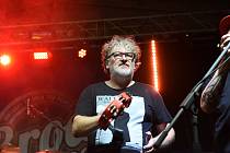 Petr Fořt, hlavní organizátor hudebního festivalu Brod 1995.