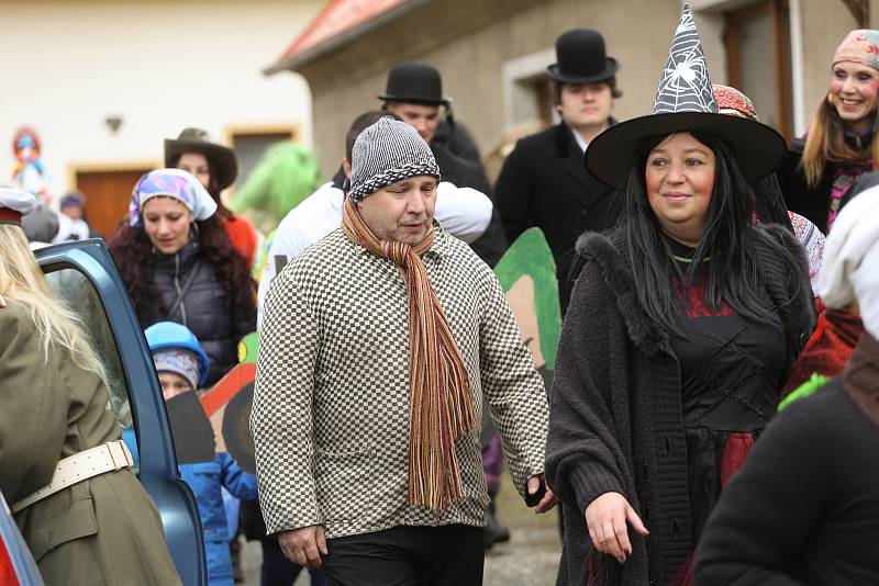 Masopust v Toušicích.