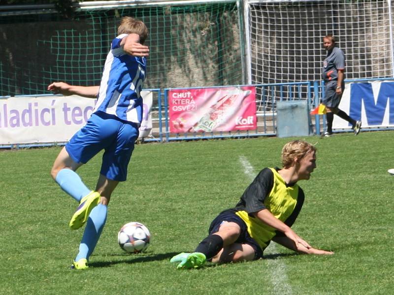 Z utkání FK Kolín U14 - Mladá Boleslav (1:7).