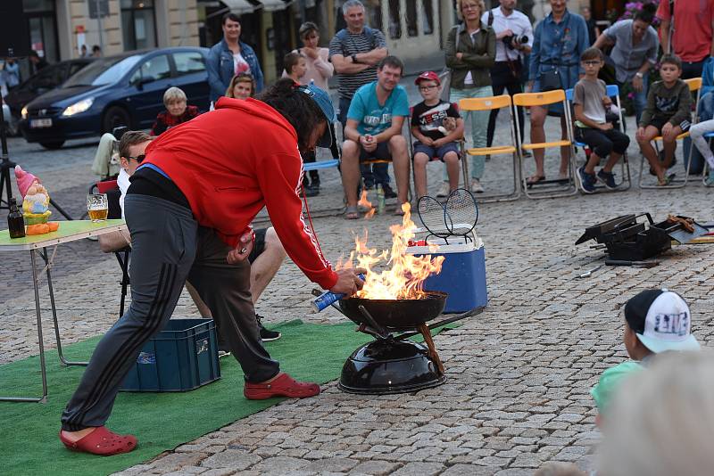 Kolíňáci se coby herci v pátečním programu Gasparády osvědčili