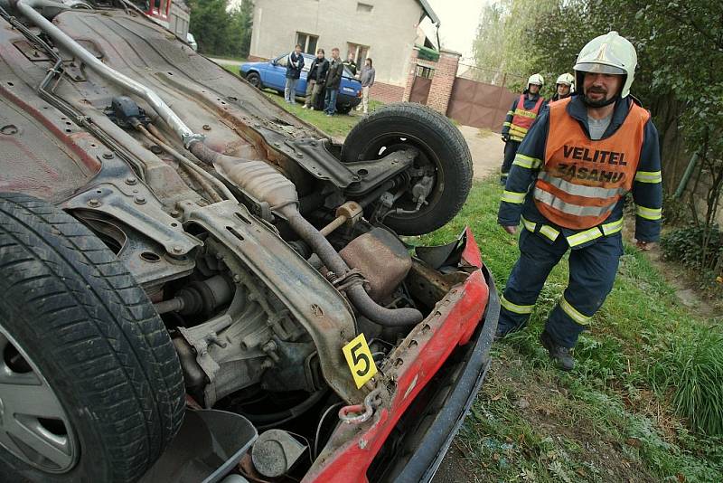 Dopravní nehoda v Břežanech II. 4. října