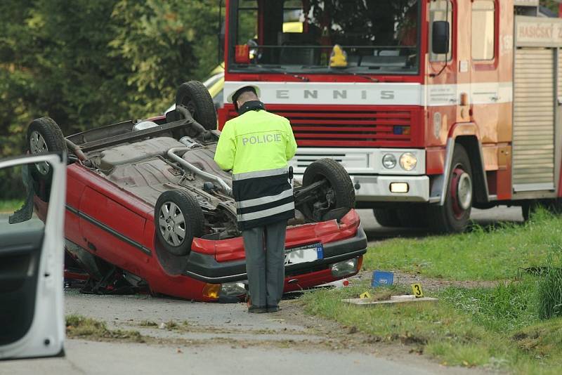 Dopravní nehoda v Břežanech II. 4. října