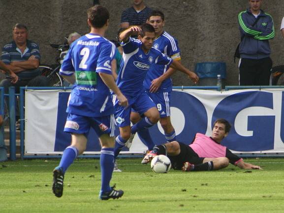 Z utkání FK Kolín - Roudnice nad Labem (2:2).