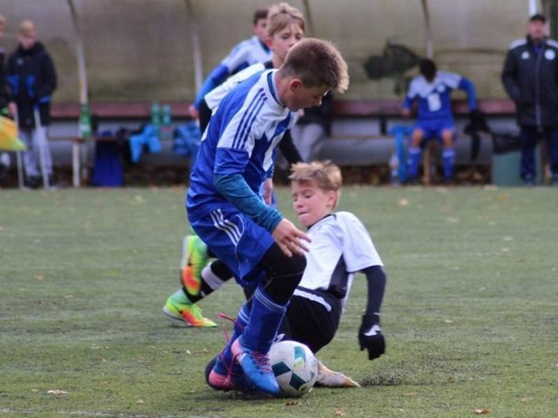 Přátelské utkání FK Kolín U15 - Admira Praha (2:8).