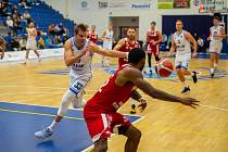 Z basketbalového utkání evropského poháru Alpe Adria Cup Kolín - BC Vienna (90:88)