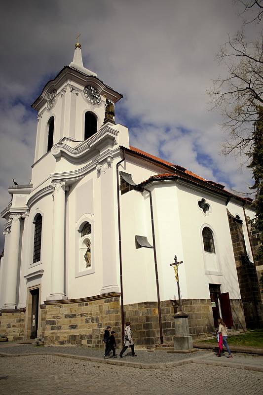 Kostel sv. Gotharda v Českém Brodě.