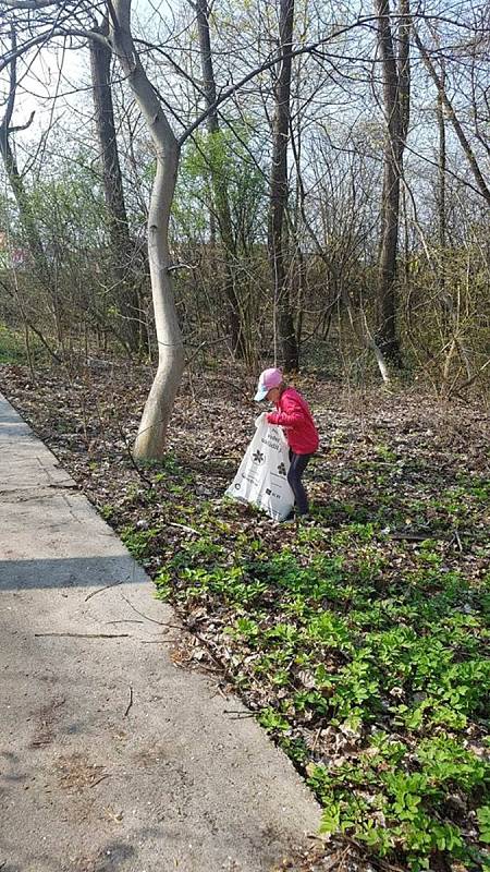 Dobrovolníci ze spolku Kruštík vyčistili Kolín a okolí od odpadků, plastů i černých skládek.