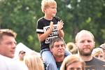 Na slavná léta festivalu Rock for People zavzpomínali v sobotu v areálu českobrodského stadionu Na Kutilce, kam se alespoň na jeden den opět vrátilo festivalové dění.