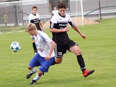 Z utkání divize mladšího dorostu Cidlina - FK Kolín (3:5).