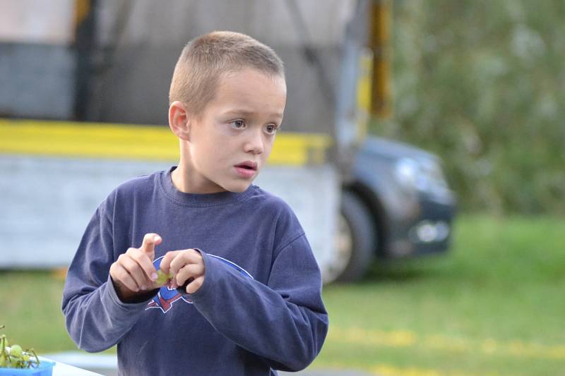 Plaňanské Hemžení začalo v pátek pohádkami. Pak následovaly lety balonem. 