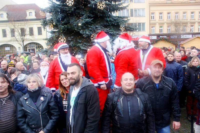 Již 15. vyjížďka kolínských motorkářů na Štědrý den