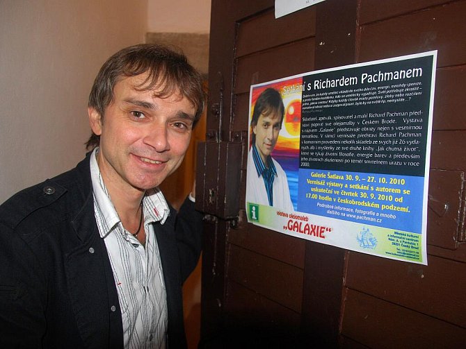 Richard Pachman zahájil svou výstavu v Českém Brodě