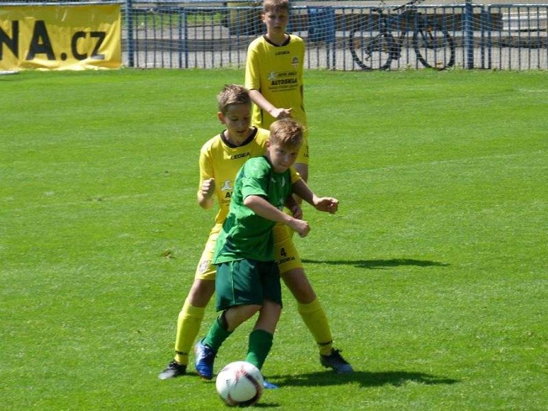 Z utkání I. A třídy žáků FK Kolín B - Kutná Hora (3:4).