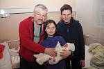 Již čtvrtý potomek přibyl do rodiny Jitky a Přemysla Kopeckých. K Tomášovi (17) a dvěma dcerám Michaelám (10 a 15) se jim 12. března 2011 narodila dcera Veronika Kopecká. Po porodu měřila 48 centimetrů a vážila 3000 gramů. Celá rodinka žije v Kolíně.