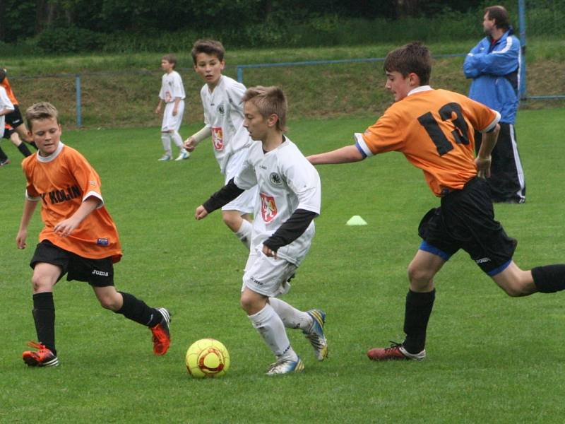 Z utkání FK Kolín U13 - Hradec Králové (4:8).