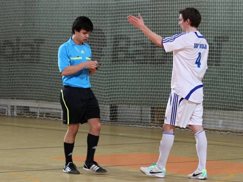 Z utkání SKP Kolín - AFC Kralupy (10:3).