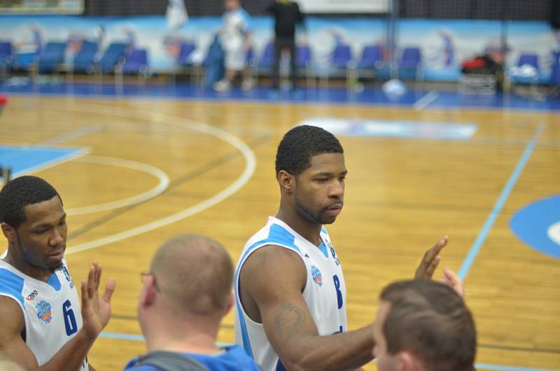 Z utkání BC Farfallino Kolín - Jindřichův Hradec (94:58).